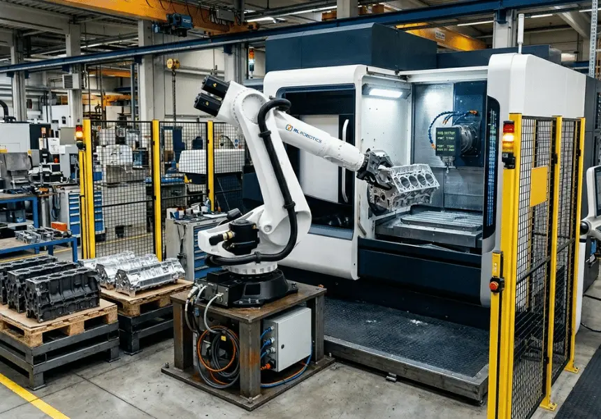 Machine Tending Robot