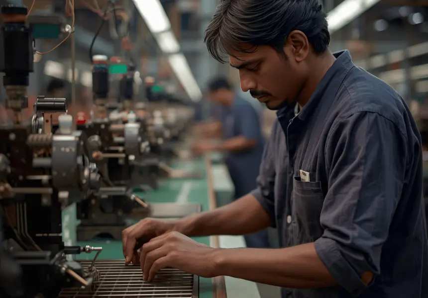 Robotic Machine tending Application