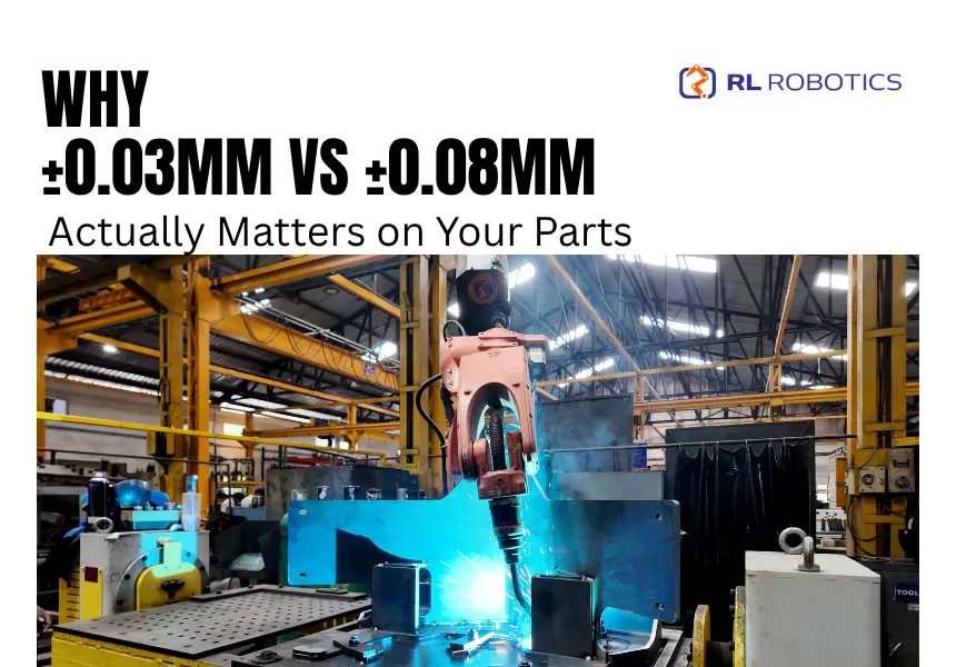 Blogs 6 Why ±0.03mm vs ±0.08mm Actually Matters on Your Parts - RL Robotics